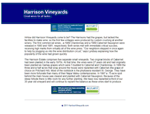 Tablet Screenshot of harrisonvineyards.com